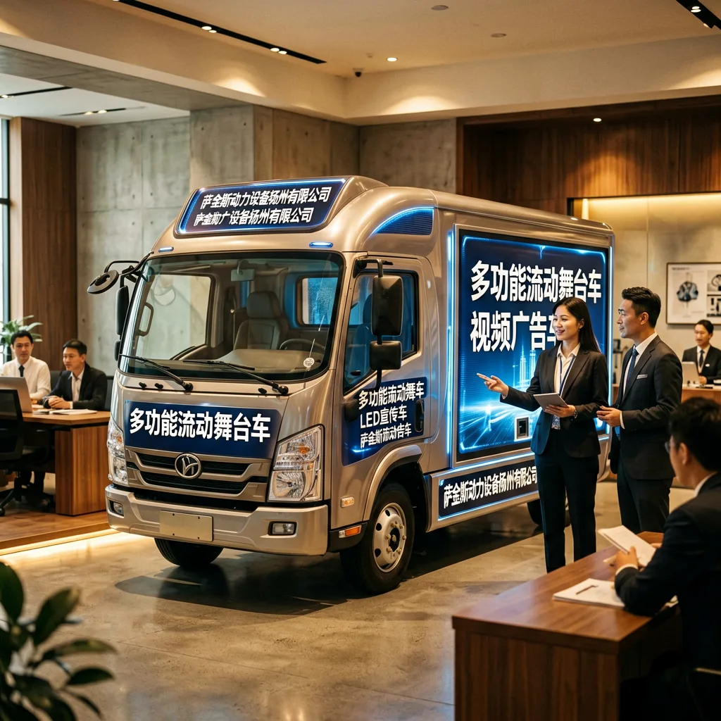 专业生产LED广告车